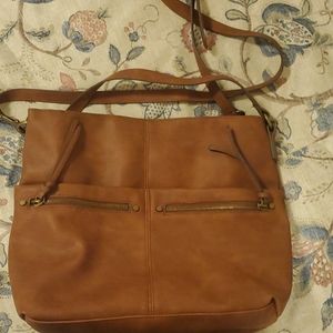 Sonoma brand Tan hobo bag